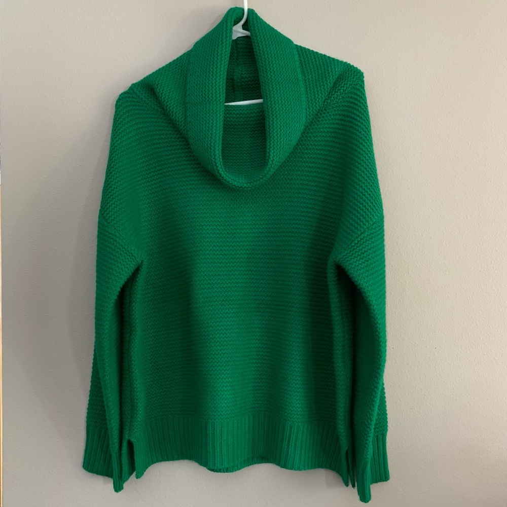 VICI Denise Knit Green Cowl Neck Sweater Size Large